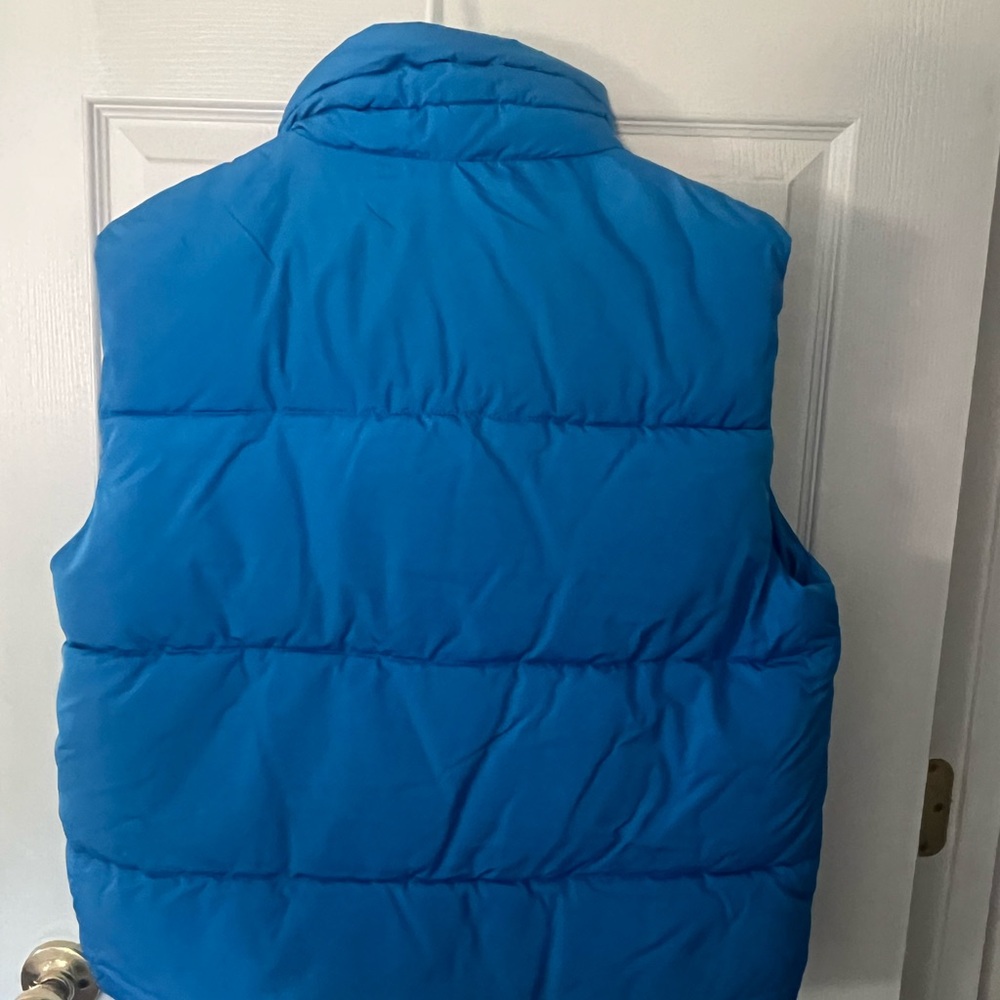 Blue Puffer Vest - Picture 2 of 3
